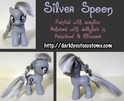 Size: 900x730 | Tagged: safe, artist:kanamai, imported from derpibooru, silver spoon, brushable, irl, photo, toy