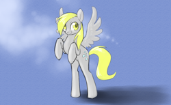 Size: 1434x885 | Tagged: safe, artist:madcookiefighter, imported from derpibooru, derpy hooves, pegasus, pony, duo, female, mare