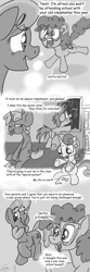 Size: 800x2400 | Tagged: safe, artist:gavalanche, imported from derpibooru, cheerilee, snails, snips, sweetie belle, twist, comic, comic sans, everypony poops, sweetiedumb