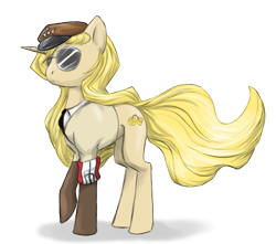 Size: 542x480 | Tagged: safe, artist:jamew85, imported from derpibooru, domino, domino (one piece), impel down, one piece, ponified