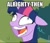 Size: 230x200 | Tagged: safe, imported from derpibooru, twilight sparkle, ace ventura, alrighty then, image macro, insanity, jim carrey