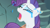Size: 640x355 | Tagged: safe, edit, edited screencap, imported from derpibooru, screencap, rarity, pony, unicorn, a dog and pony show, caption, crying, female, mare, solo, text, youtube caption
