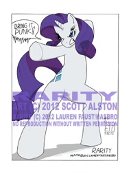 Size: 464x608 | Tagged: safe, artist:mistypine01, imported from derpibooru, rarity, semi-anthro, solo