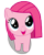 Size: 2384x3000 | Tagged: safe, artist:coldbologna, imported from derpibooru, pinkie pie, pony, cute, cuteamena, daaaaaaaaaaaw, diapinkes, female, filly, filly pinkie pie, high res, hnnng, pinkamena diane pie, simple background, solo, transparent background, vector