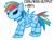 Size: 427x312 | Tagged: dead source, safe, artist:nidote-the-nidoran, imported from derpibooru, rainbow dash, pony, robot, robot pony, crossover, dashbot, metal dash, parody, rainbot dash, simple background, sonic the hedgehog (series), white background