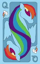 Size: 400x640 | Tagged: safe, artist:kiki-bunni, imported from derpibooru, rainbow dash, card