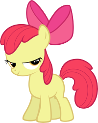 Size: 4792x6000 | Tagged: safe, artist:newlunaticrepublic, imported from derpibooru, apple bloom, earth pony, pony, absurd resolution, female, mare, simple background, solo, transparent background, vector