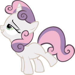 Size: 708x703 | Tagged: safe, artist:fenrir connell, imported from derpibooru, sweetie belle, pony, unicorn, bedroom eyes, female, filly, simple background, solo, transparent background, vector