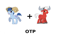 Size: 1034x621 | Tagged: safe, imported from derpibooru, aries, exploitable meme, otp, ponyscopes, taurus, zodiac