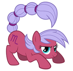 Size: 267x260 | Tagged: safe, imported from derpibooru, animated, horoscope, ponyscopes, scorpio, zodiac