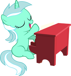 Size: 1945x2107 | Tagged: safe, artist:artpwny, imported from derpibooru, lyra heartstrings, pony, female, filly, filly lyra, musical instrument, piano, simple background, solo, transparent background, vector