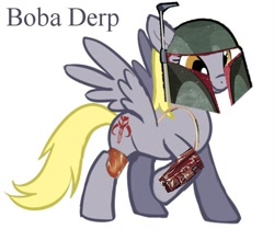 Size: 610x511 | Tagged: safe, imported from derpibooru, derpy hooves, pegasus, pony, boba fett, female, mare, star wars