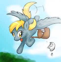 Size: 1197x1210 | Tagged: safe, artist:killer-kimmie, imported from derpibooru, derpy hooves, pegasus, pony, female, mare, solo