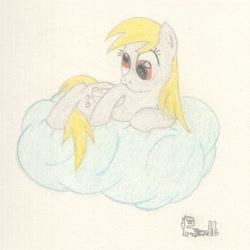 Size: 1400x1400 | Tagged: safe, artist:ramott, imported from derpibooru, derpy hooves, pegasus, pony, female, mare