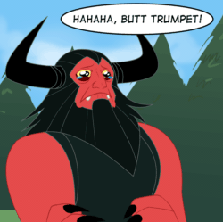 Size: 700x696 | Tagged: safe, artist:peachiekeenie, imported from derpibooru, lord tirek, centaur, animated, crying, g1, g1 to g4, g4, generation leap, male, sad, solo, tirek (g1)