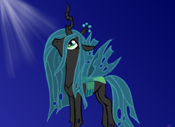 Size: 3504x2552 | Tagged: safe, artist:trum22, imported from derpibooru, queen chrysalis, changeling, changeling queen, crown, female, jewelry, regalia, solo