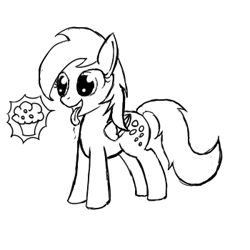 Size: 350x350 | Tagged: safe, imported from derpibooru, derpy hooves, pegasus, pony, female, mare, underp