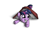 Size: 2880x1800 | Tagged: safe, artist:tenart, imported from derpibooru, twilight sparkle, pony, book, book fort, female, filly, solo