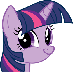 Size: 1185x1185 | Tagged: source needed, safe, imported from derpibooru, twilight sparkle, pony, unicorn, swarm of the century, faic, female, looking at you, simple background, smiling, solo, transparent background, twiface, unicorn twilight, vector, wrong neighborhood