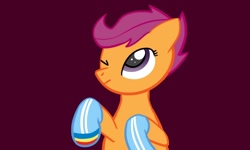 Size: 1000x600 | Tagged: safe, artist:onewingedangel800, imported from derpibooru, scootaloo, clothes, socks