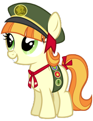 Size: 6276x8192 | Tagged: safe, artist:thatguy1945, imported from derpibooru, tag-a-long, earth pony, pony, just for sidekicks, absurd resolution, cute, filly, freckles, simple background, solo, thin mint, transparent background, vector