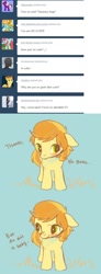 Size: 500x1366 | Tagged: safe, artist:nyonhyon, imported from derpibooru, braeburn, colt, comic, cute, scrunchy face, tumblr