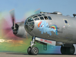 Size: 900x672 | Tagged: safe, imported from derpibooru, rainbow dash, aircraft, airplane dash, b-29, bomber, photo, plane
