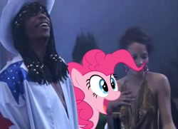 Size: 1200x867 | Tagged: safe, artist:ricrobincagnaan, imported from derpibooru, pinkie pie, human, chappelle's show, crossover, dave chappelle, irl, photo, rick james