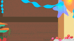 Size: 500x277 | Tagged: safe, imported from derpibooru, screencap, pinkie pie, a bird in the hoof, season 1, animated, female, pie, pied