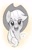 Size: 582x916 | Tagged: safe, artist:eindev, imported from derpibooru, applejack, pony, bust, cute, female, happy, jackabetes, portrait, solo