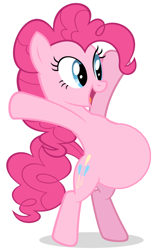 Size: 562x903 | Tagged: source needed, safe, imported from derpibooru, pinkie pie, pregnant, pregnant edit