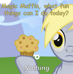 Size: 465x467 | Tagged: safe, artist:zacatron94, imported from derpibooru, derpy hooves, pegasus, pony, club spongebob, female, mare, muffin, solo, spongebob squarepants