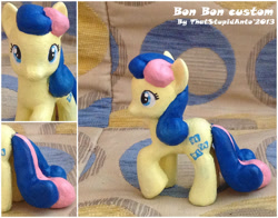 Size: 800x628 | Tagged: safe, artist:antych, imported from derpibooru, bon bon, sweetie drops, brushable, custom, customized toy, female, irl, photo, toy