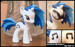 Size: 800x506 | Tagged: safe, artist:antych, imported from derpibooru, dj pon-3, vinyl scratch, brushable, custom, customized toy, female, irl, photo, toy