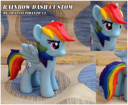 Size: 800x657 | Tagged: safe, artist:antych, imported from derpibooru, rainbow dash, brushable, custom, customized toy, female, irl, photo, toy