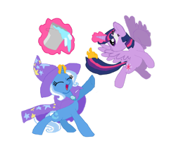 Size: 999x799 | Tagged: safe, imported from derpibooru, trixie, twilight sparkle, alicorn, pony, female, mare, twilight sparkle (alicorn)