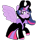 Size: 1024x819 | Tagged: safe, imported from derpibooru, twilight sparkle, alicorn, pony, female, maleficent, mare, simple background, solo, transparent background, twilight sparkle (alicorn)