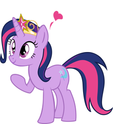 Size: 1088x1200 | Tagged: safe, artist:pixelkitties, imported from derpibooru, trixie, twilight sparkle, alicorn, pony, cosplay, element of magic, female, heart, implied shipping, lesbian, mare, shipping, simple background, solo, transparent background, twilight sparkle (alicorn), twixie