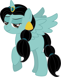 Size: 1892x2395 | Tagged: safe, artist:benybing, imported from derpibooru, pony, aladdin, disney, disney princess, jasmine, ponified, solo