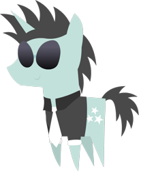 Size: 1600x1928 | Tagged: safe, artist:kacu95, imported from derpibooru, neon lights, rising star, pointy ponies, solo