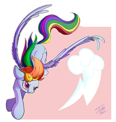 Size: 900x941 | Tagged: safe, artist:tsitra360, imported from derpibooru, rainbow dash, female, flying, solo