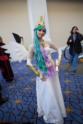 Size: 1365x2048 | Tagged: safe, artist:littlekiddens, imported from derpibooru, princess celestia, human, cosplay, irl, irl human, photo