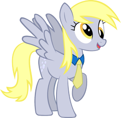 Size: 967x940 | Tagged: safe, artist:superelectrogirl98, imported from derpibooru, derpy hooves, pegasus, pony, clothes, equestria girls outfit, female, necktie, raised hoof, simple background, smiling, solo, transparent background, vector