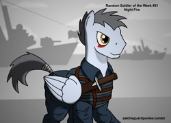 Size: 2450x1750 | Tagged: safe, artist:asktheguardponies, imported from derpibooru, oc, oc only, asktheguardponies, military, solo