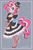 Size: 669x1004 | Tagged: safe, artist:ryunwoofie, imported from derpibooru, pinkie pie, anthro, earth pony, unguligrade anthro, breasts, cleavage, clothes, commission, cute, diapinkes, dress, featured image, female, fishnets, gothic lolita, grin, hand, hands together, hat, hooves, lolita fashion, looking at you, open mouth, pinkie pie's boutique, sexy, smiling, smiling at you, solo, standing on one leg