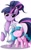 Size: 700x1120 | Tagged: safe, artist:jinzhan, imported from derpibooru, twilight sparkle, oc, oc:rose, alicorn, pony, alicorn oc, alternate hairstyle