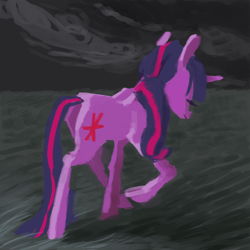 Size: 1000x1000 | Tagged: safe, artist:sterfler, imported from derpibooru, twilight sparkle, solo