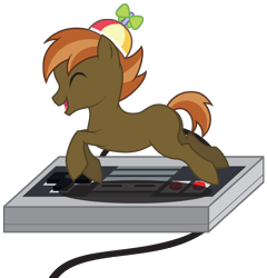 Size: 1754x1824 | Tagged: safe, artist:ze4elements, imported from derpibooru, button mash, earth pony, pony, blank flank, colt, controller, eyes closed, foal, hat, hooves, male, nintendo entertainment system, open mouth, propeller hat, simple background, solo, transparent background