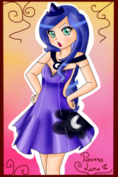 Size: 668x999 | Tagged: safe, artist:sukycullen, imported from derpibooru, princess luna, human, female, humanized, light skin, solo