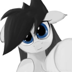 Size: 894x894 | Tagged: safe, artist:m3ales, imported from derpibooru, pony, coldfire, hoofbump, solo